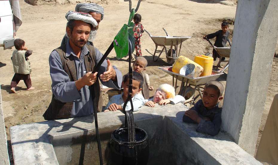While constructing wells, WHH is depended on the support of local rulers