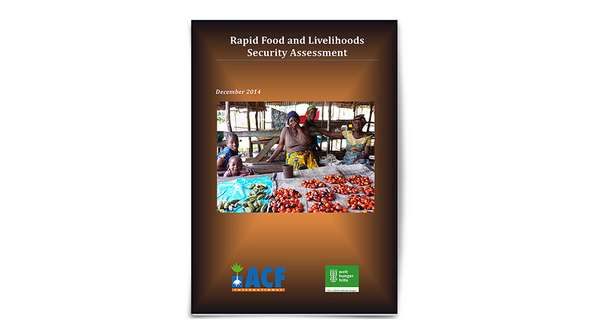 Cover: Rapid Food and Livelihoods Security Assessment
