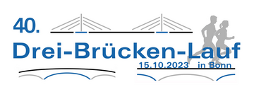Logo des Drei-Brücken-Lauf 2023