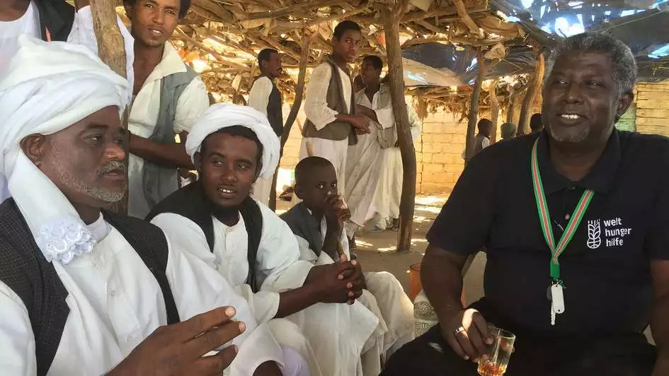 Mahmoud El-Hadj Salih Mahmoud El-Hadj Salih, employee of Welthungerhilfe in Sudan.