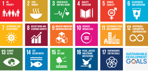 Information graphic: Sustainable Development Goals
