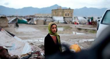 A woman in Kabul, Afghanistan