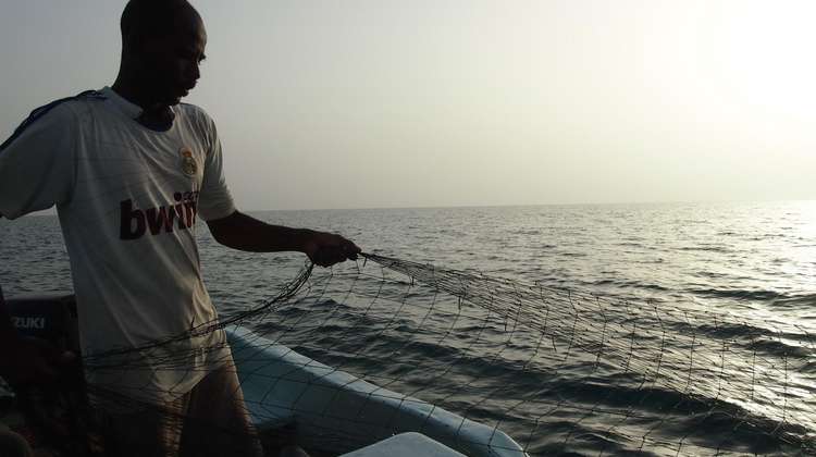 Fisherman in Sudan