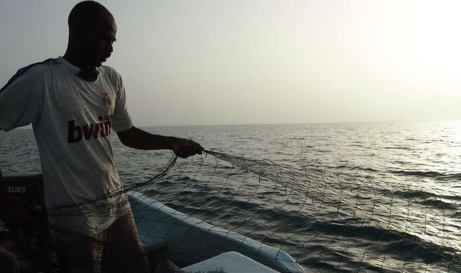 Fisherman in Sudan