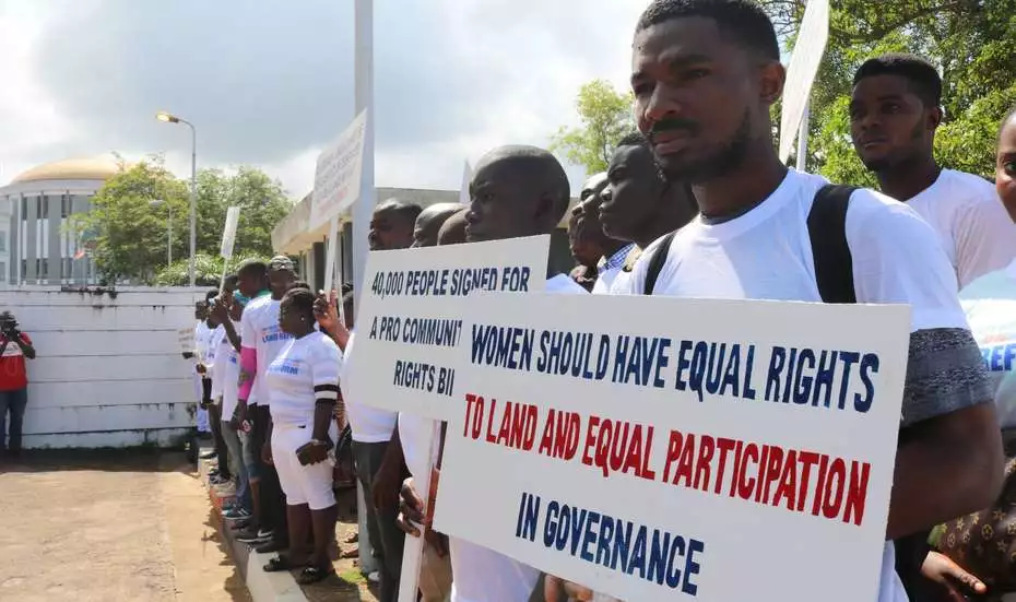 Activists in Liberia 