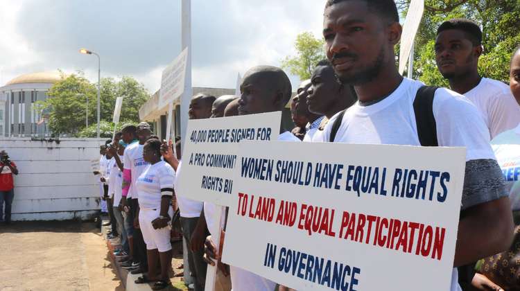 Activists in Liberia 