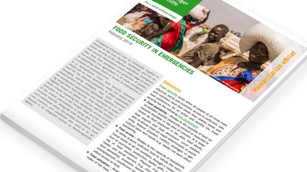 Humanitarian eBrief: Food Security in Emergencies