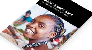 Cover page of the 2023 Global Hunger Index