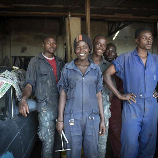 Participants of the Skill Up! project in Uganda