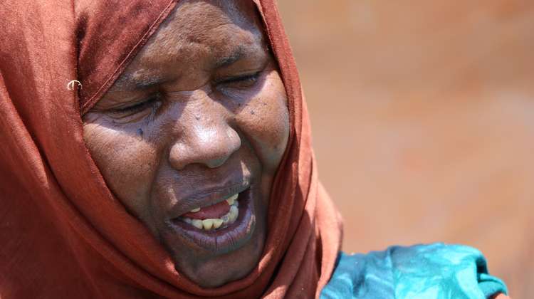 Frau in Somaliland