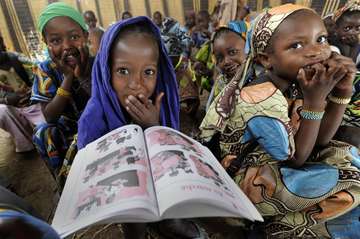 Mobile Schulen in Mali