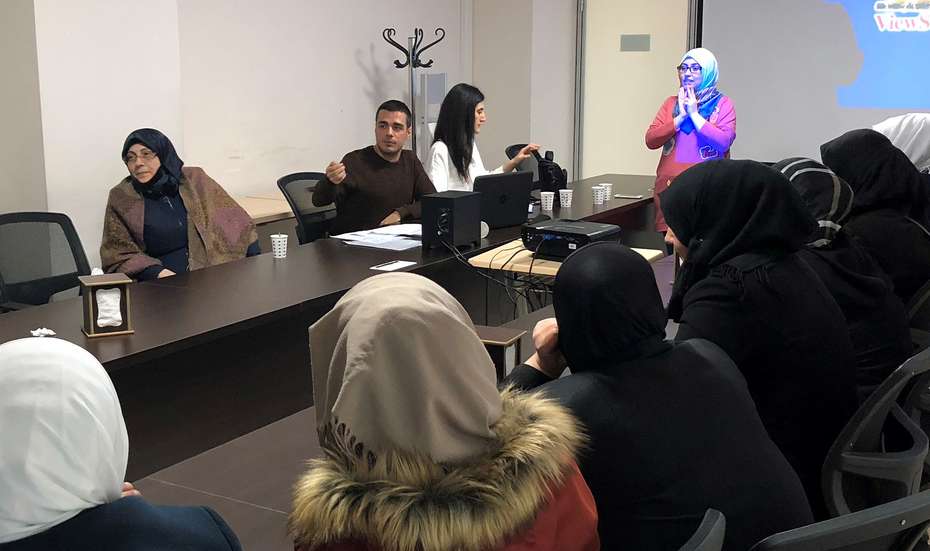 Meeting of the RASAS women’s refugee council 