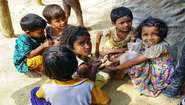 Refugee children in Bangladesh