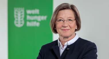 The president of Welthungerhilfe: Marlehn Thieme 