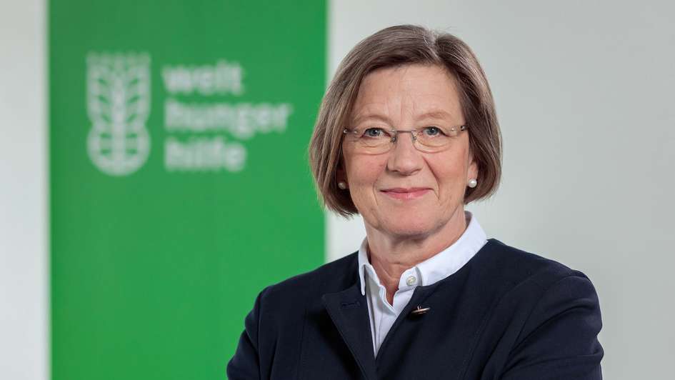 The president of Welthungerhilfe: Marlehn Thieme 
