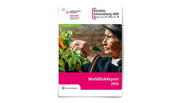 Publication cover: WorldRiskReport 2015